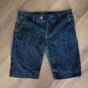 Citizens Of Humanity Indigo Denim Shorts